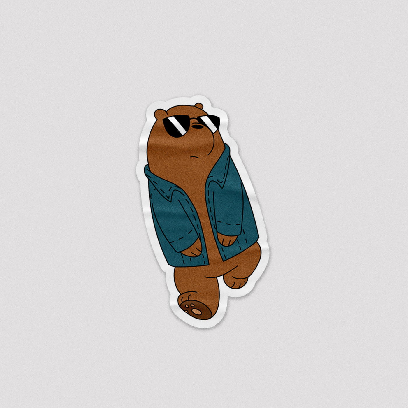 Sticker Grizzly Bear [2]