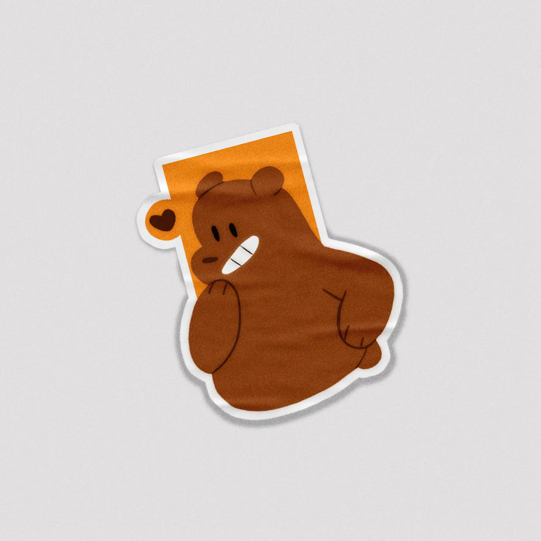 Sticker Grizzly Bear [6] Microbus store