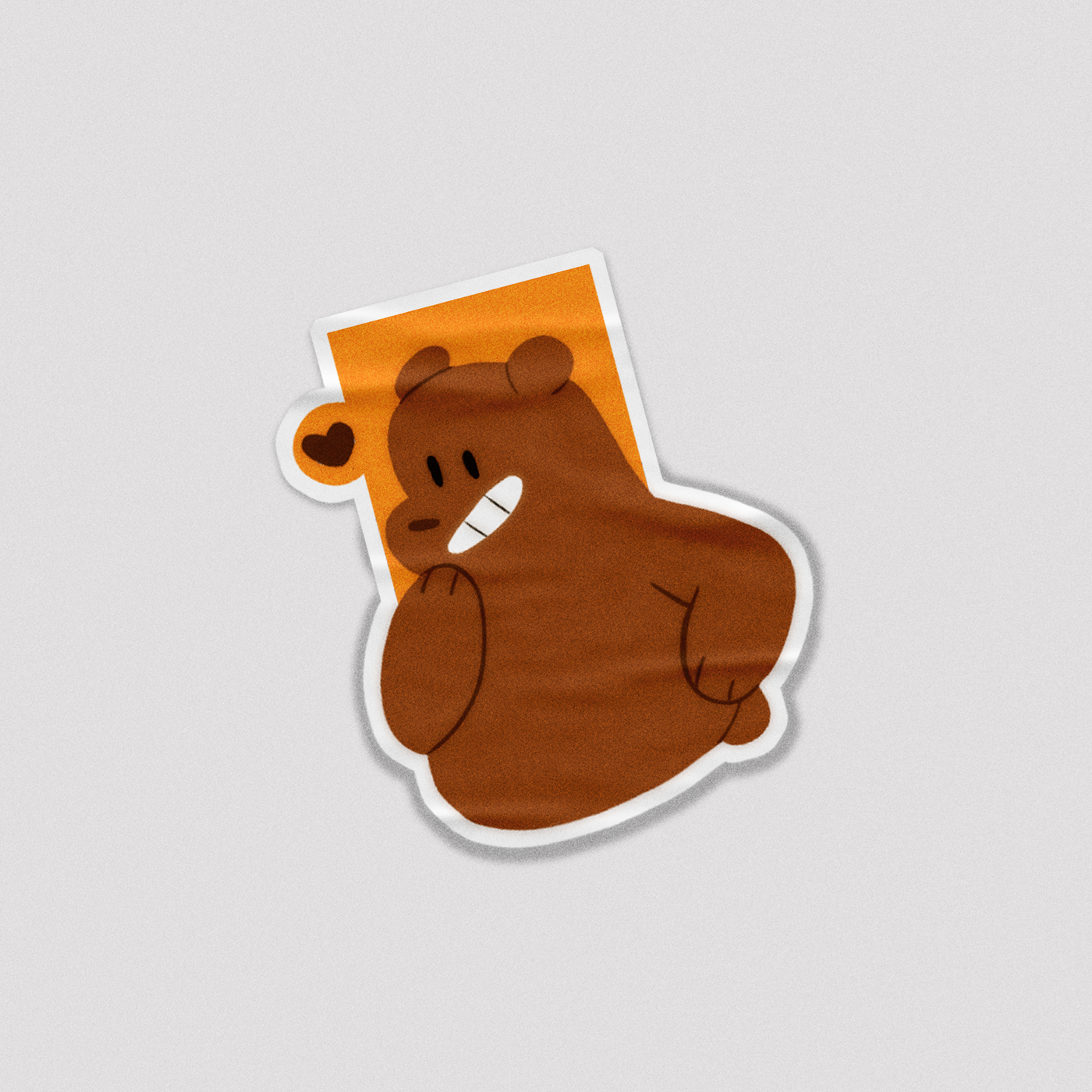 Sticker Grizzly Bear [6]