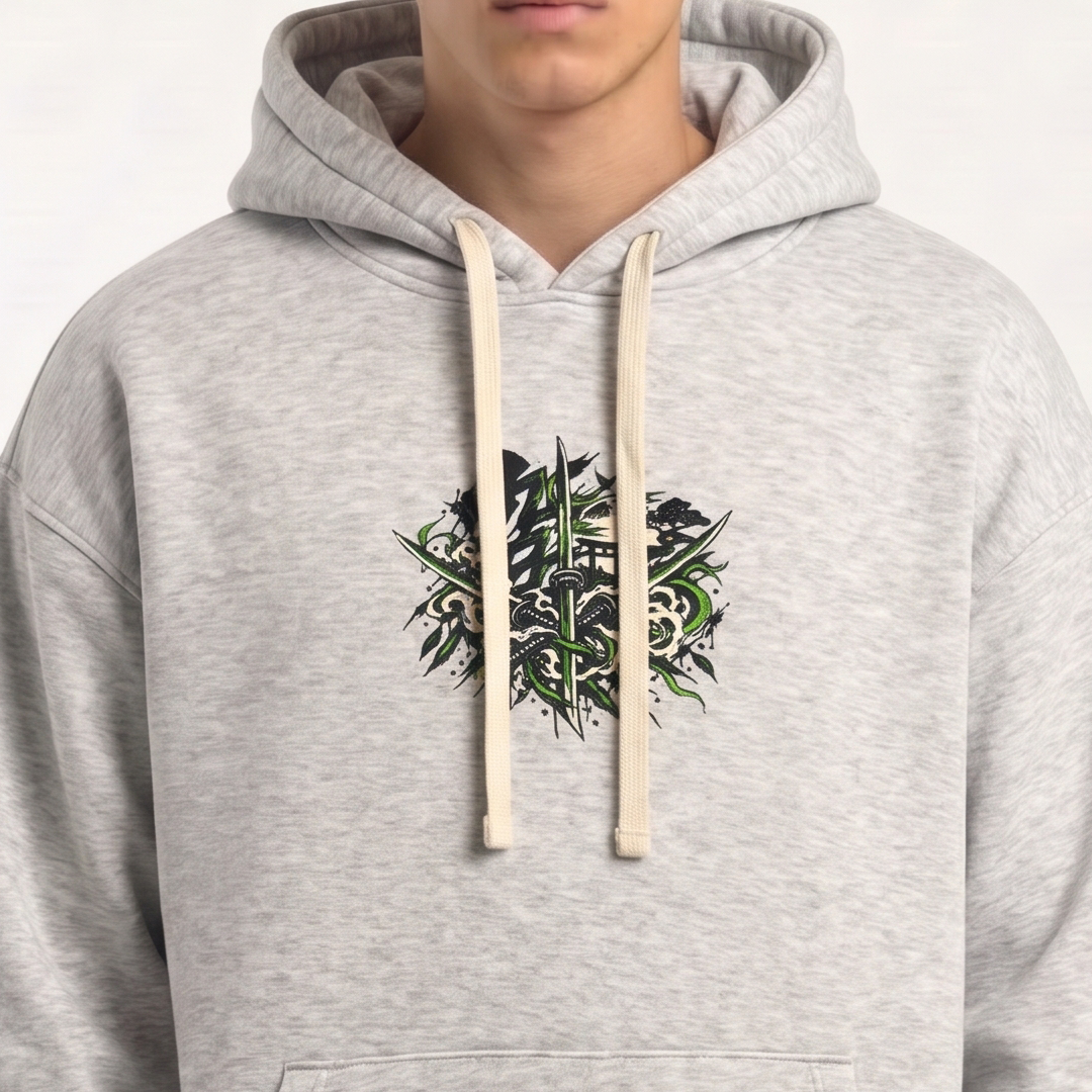 Hoodie Oversize Zoro