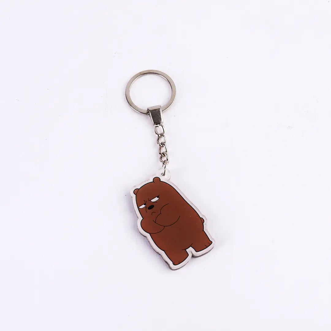 Acrylic Medal Grizzly Bear [5] Microbus store