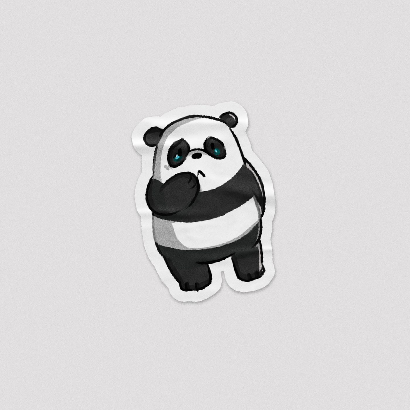 Sticker Panda Bear [5]