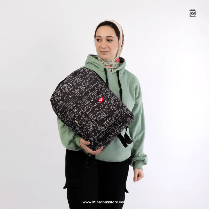 Over-printed Math Bag Microbus Store