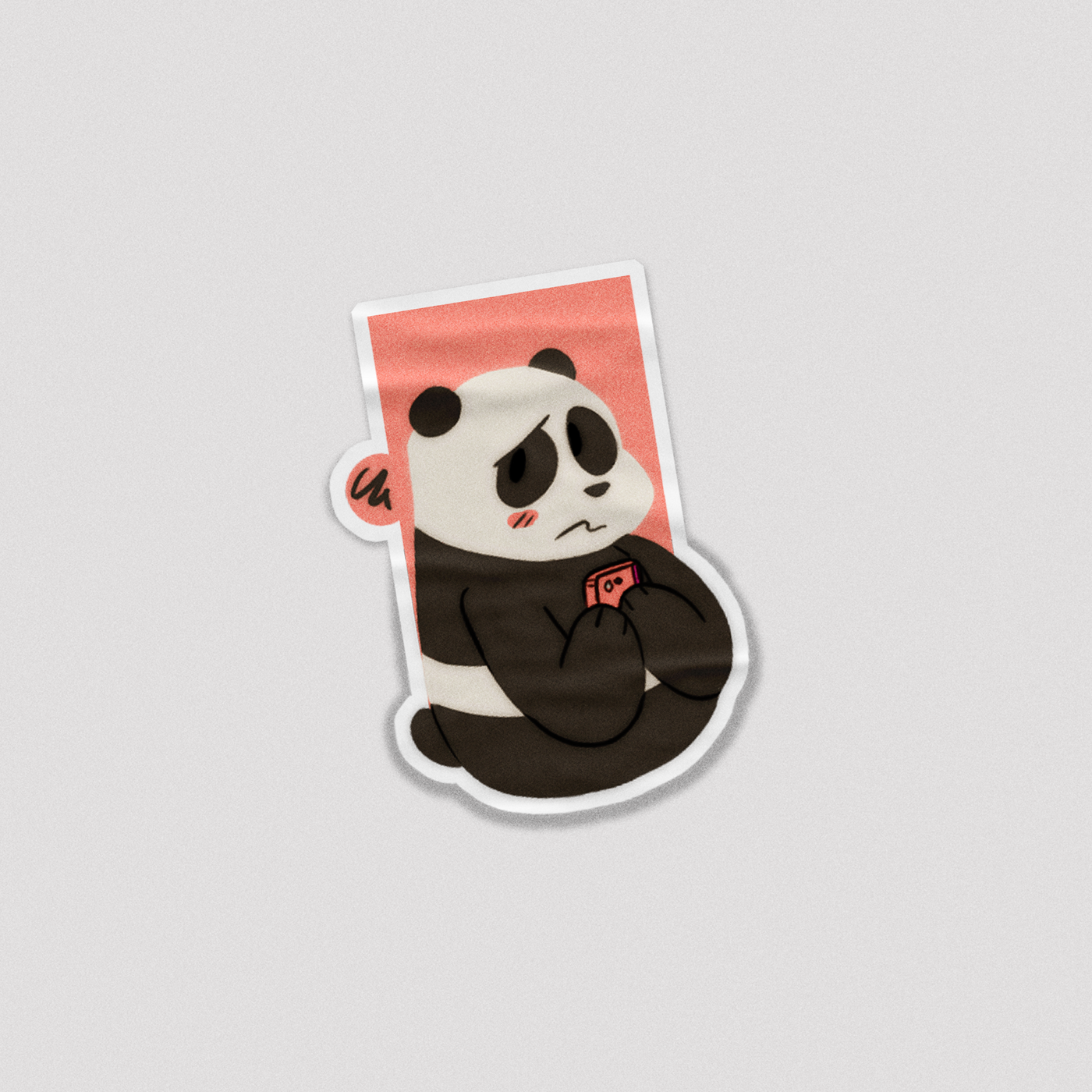 Sticker Panda Bear [6]