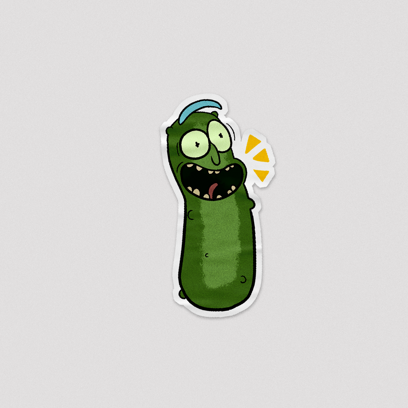 Sticker Pickle Rick [1]