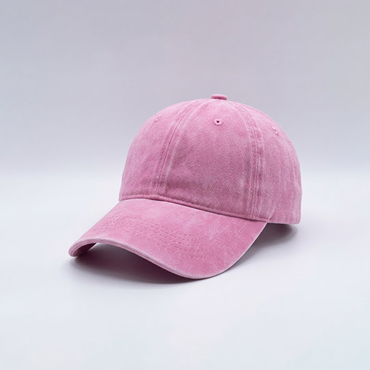 Washed Pink Cap