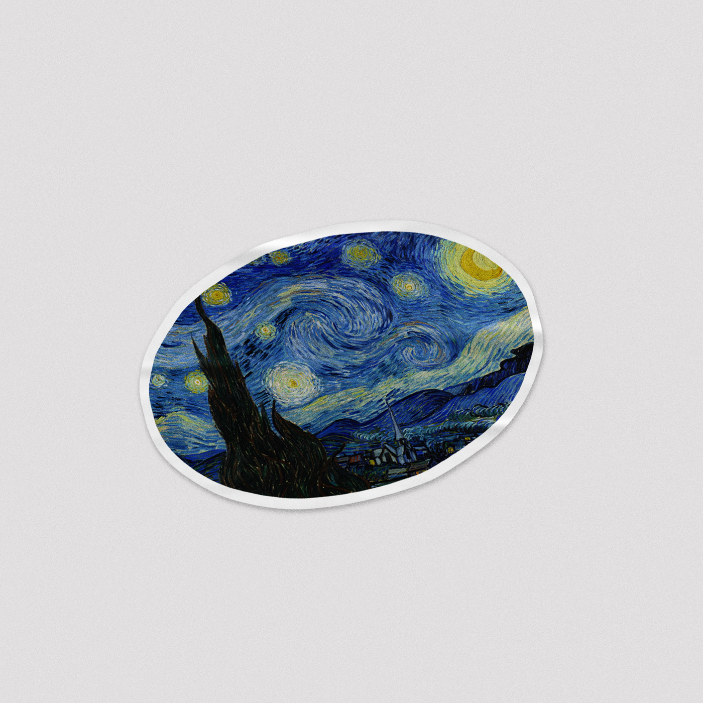 Sticker Starry Night [1]