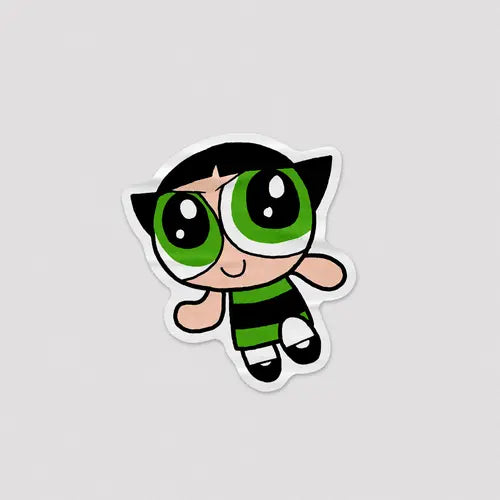 Sticker The Powerpuff Girls [1] Microbus store