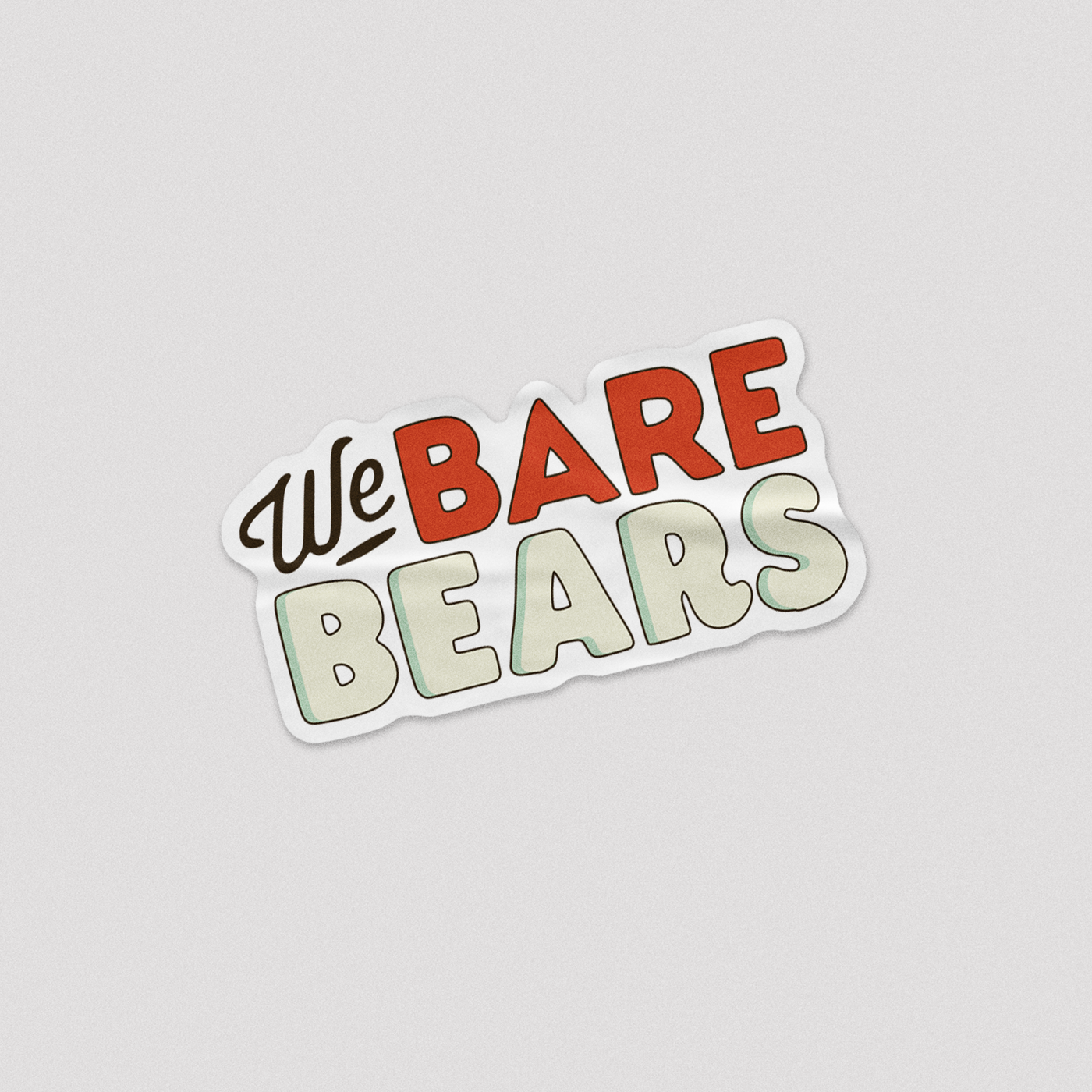 Sticker We Bare Bears [4]