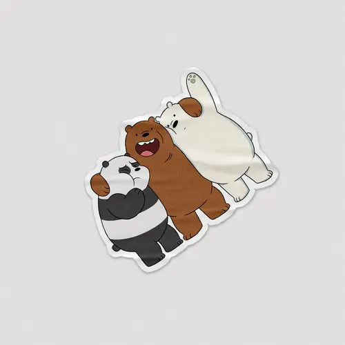 Sticker We Bare Bears [2] Microbus store
