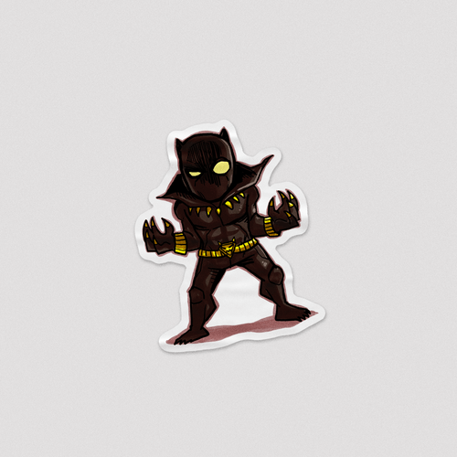 Sticker Black Panther [1]