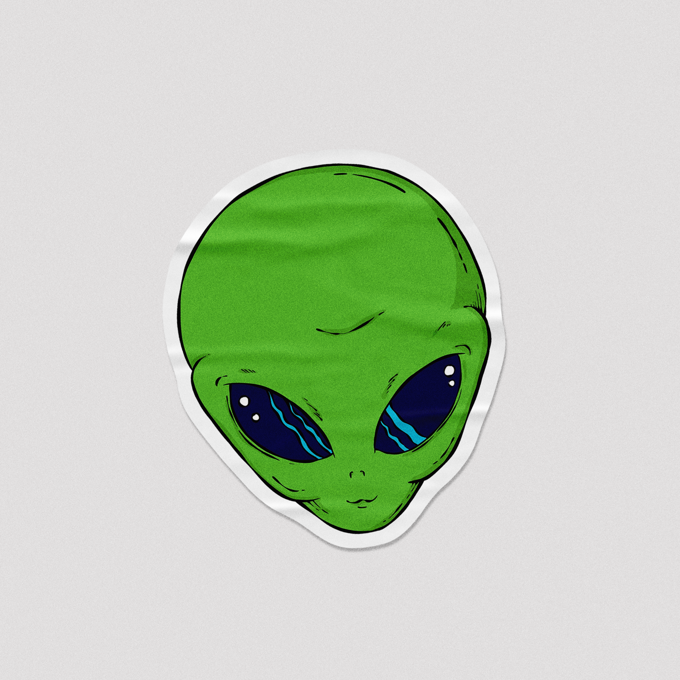 Sticker Alien [1]