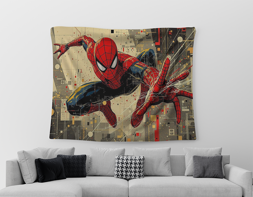 Spiderman wall Tapestries