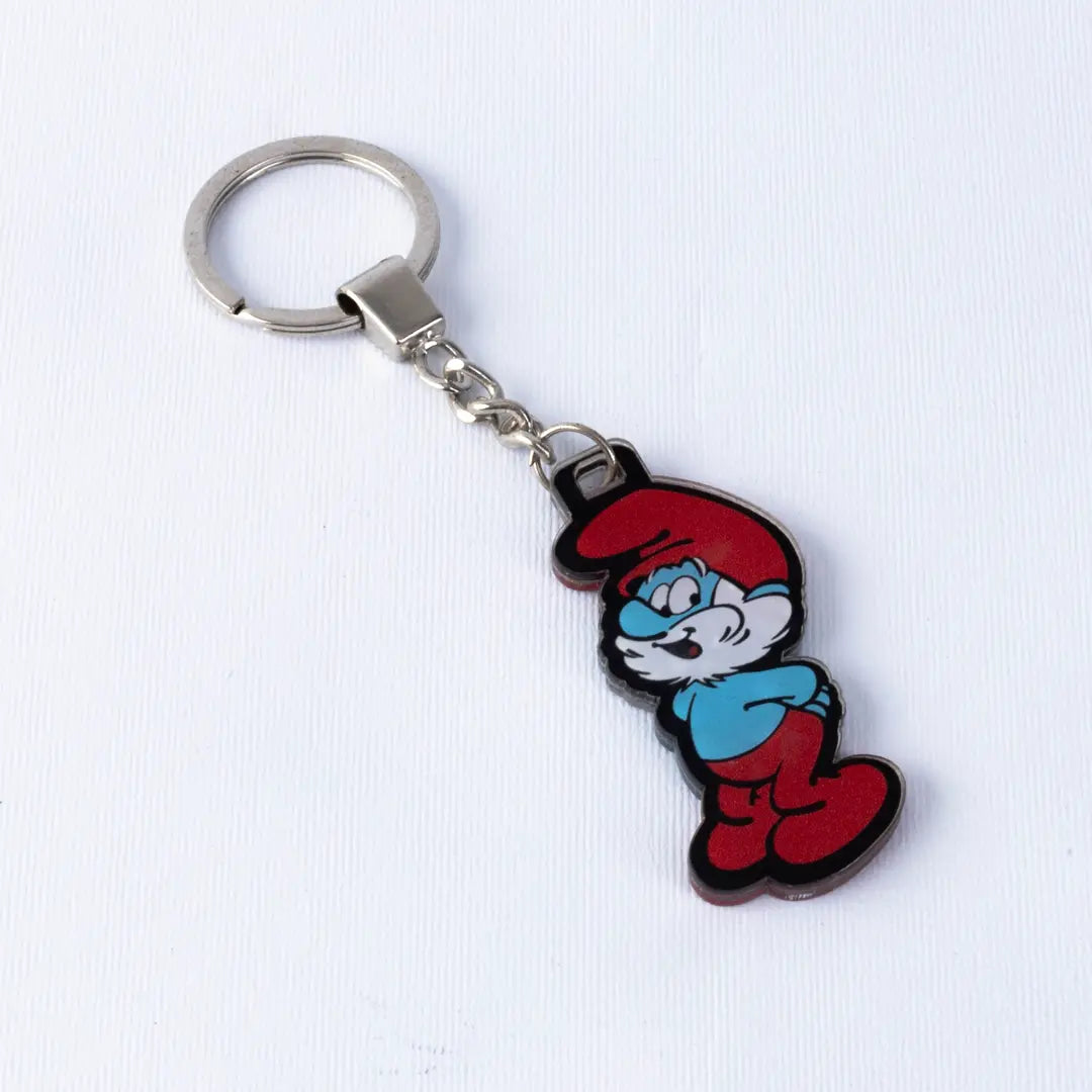 Papa Smurf Acrylic Medal Microbus store