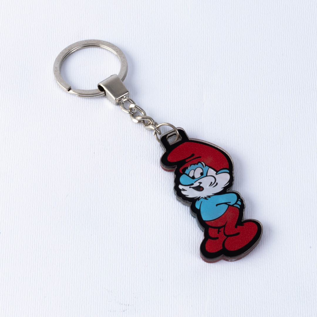 Papa Smurf Acrylic Medal