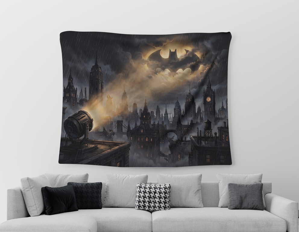 Calling The Bat wall Tapestries