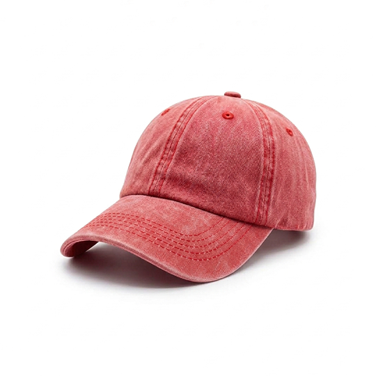 Washed Red Cap