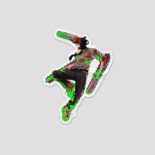 Sticker Chainsaw Man [2] Microbus store