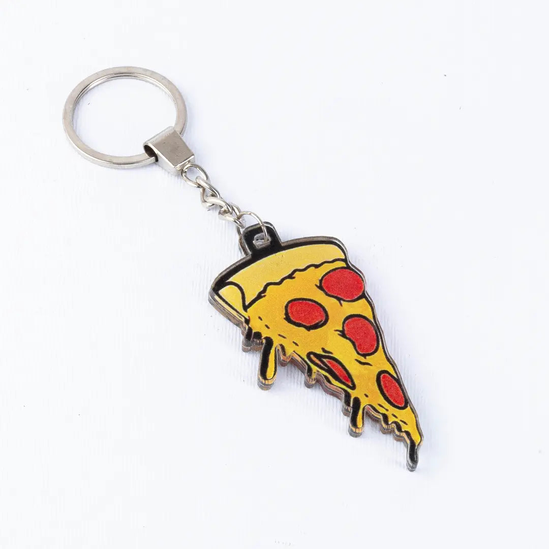 Pizza Acrylic Medal Microbus store