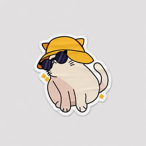 Sticker Cat [5] Microbus store