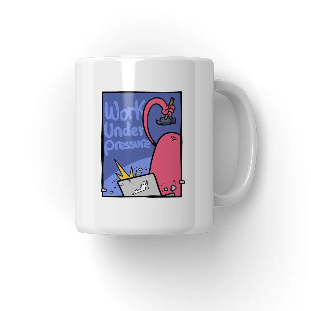 Work Under Pressure Mug Microbus store