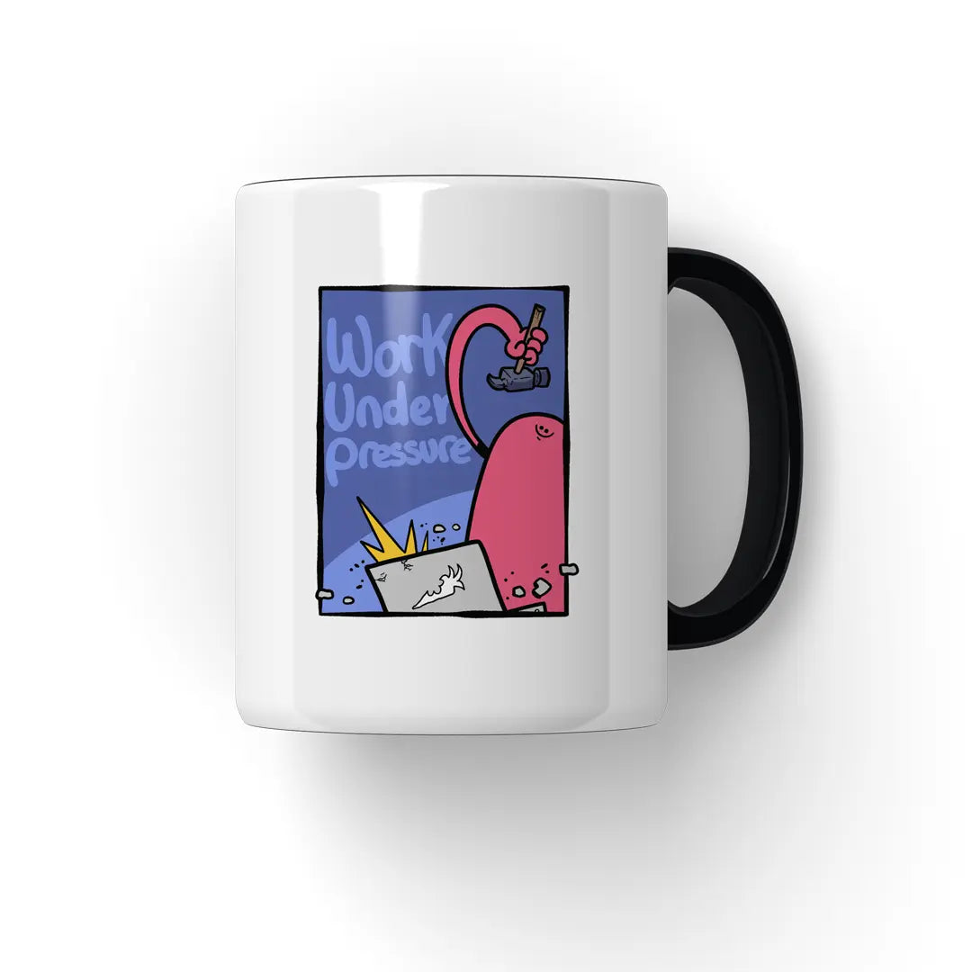 Work Under Pressure Mug Microbus store