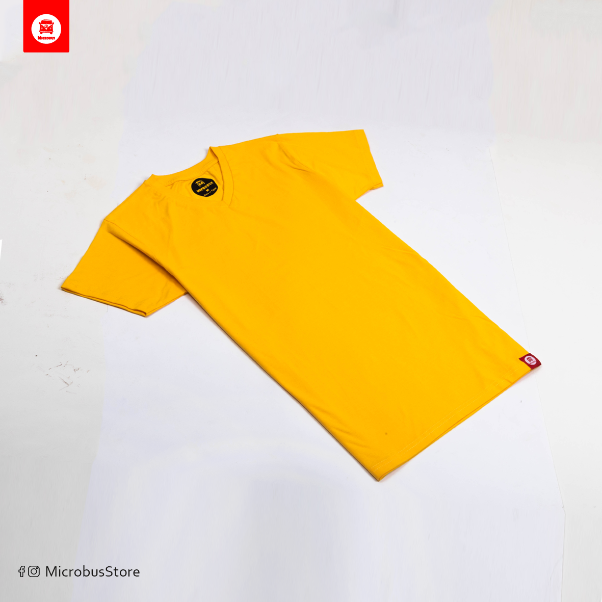 Yellow V-neck T-Shirt