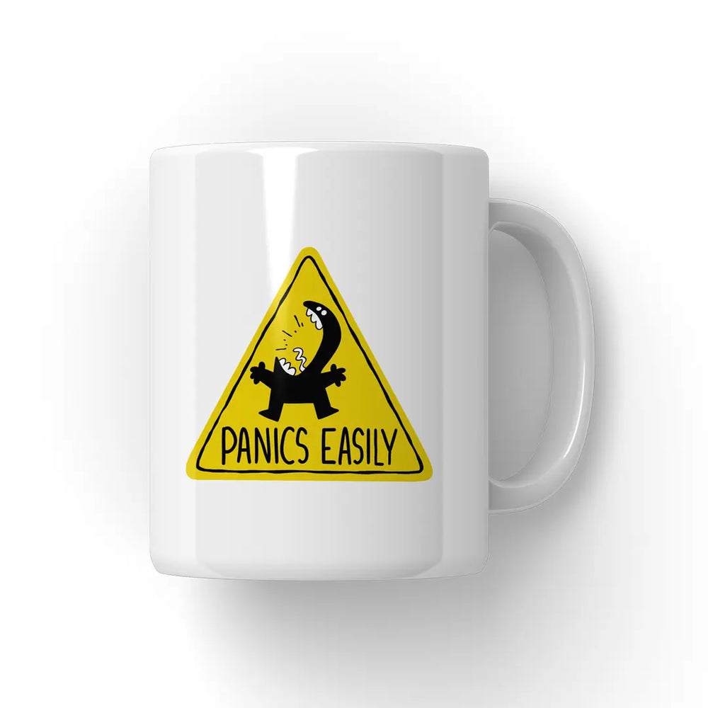 Panics Easily Mug Microbus store