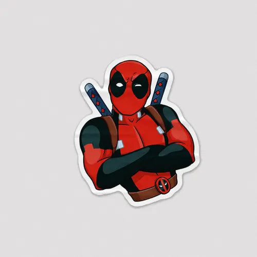 Sticker Deadpool [1] Microbus store