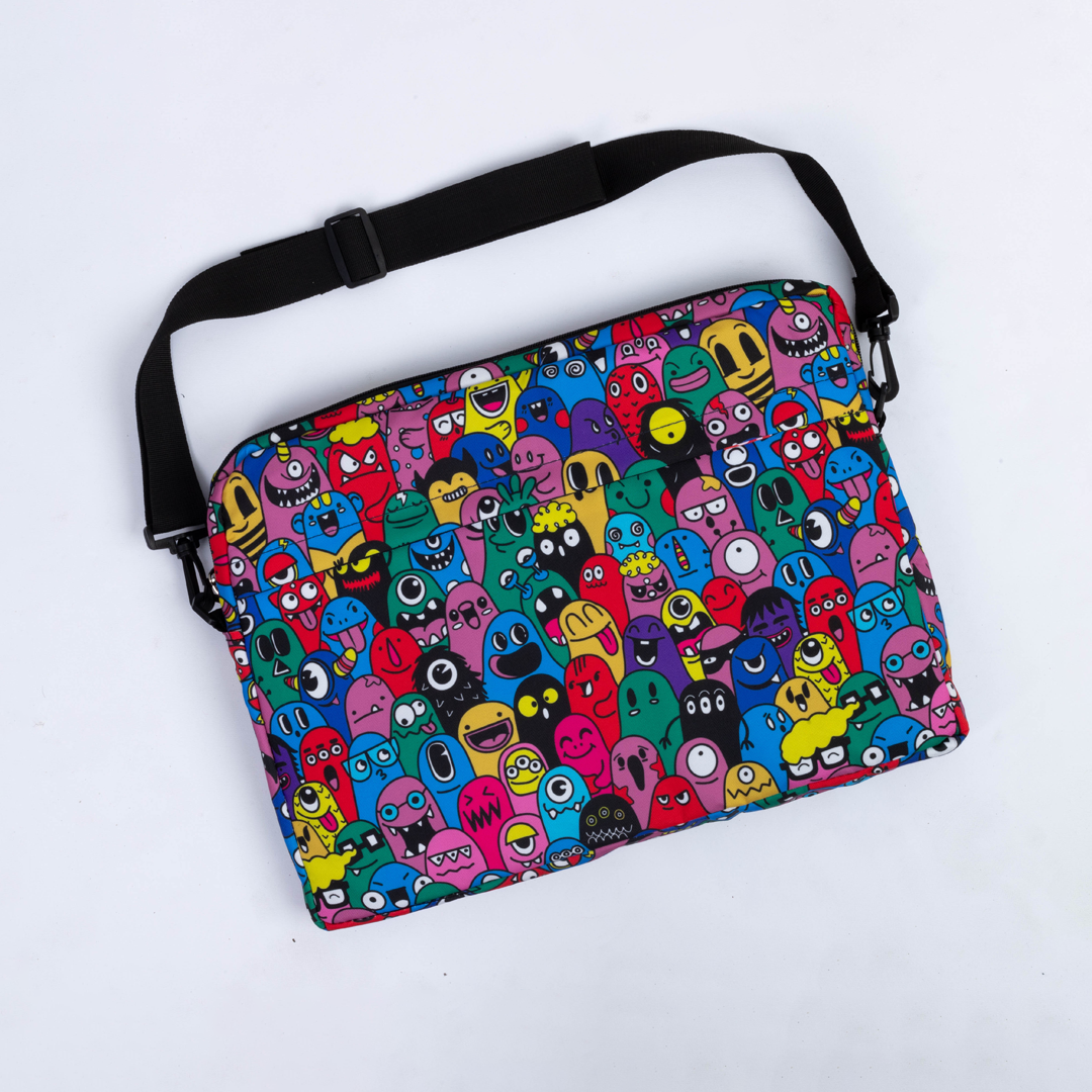 Cartoon Monsters Laptop Sleeves