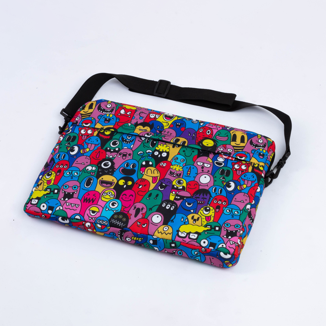 Cartoon Monsters Laptop Sleeves