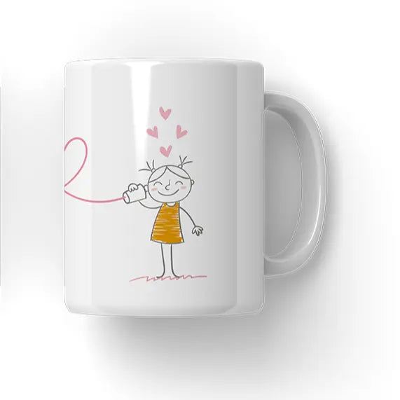 Love Message Couple Mug Microbus store