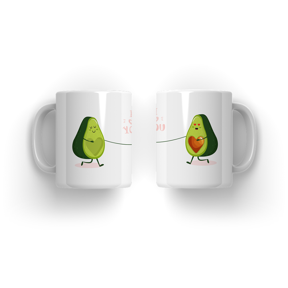 Avocado Couple Mug