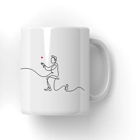 Romantic Couple Mug Microbus store