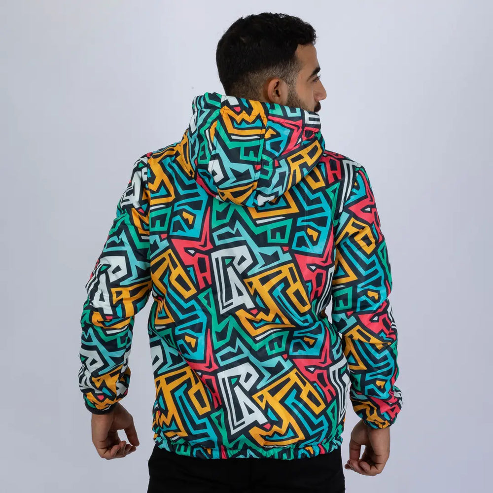 Jacket Colorful Shapes Microbus store