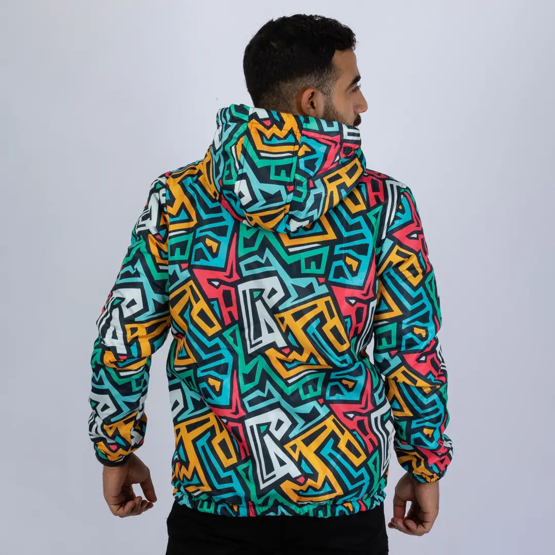 Jacket Colorful Shapes Microbus store