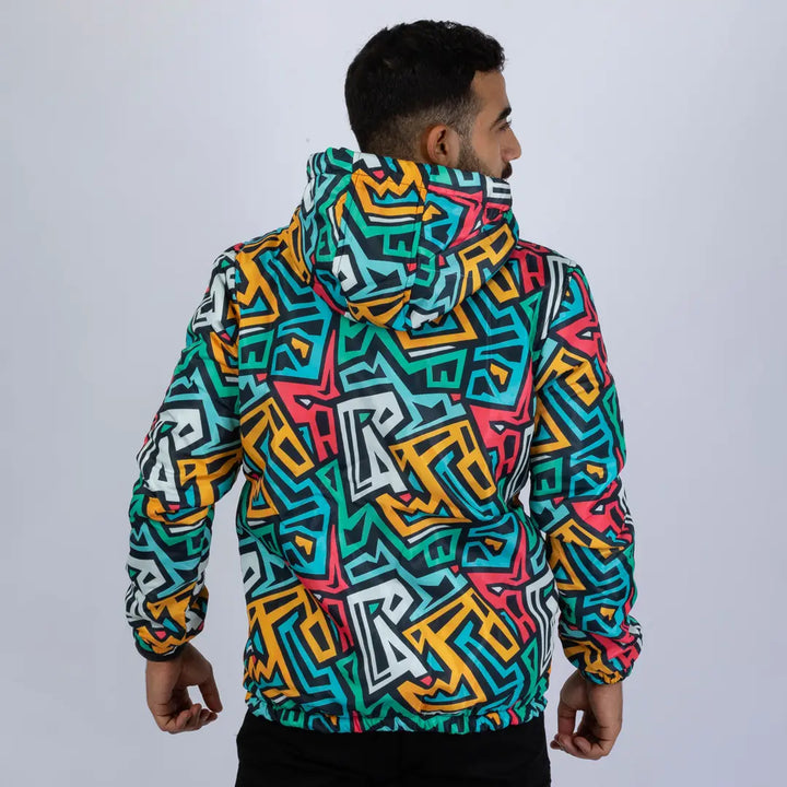 Jacket Colorful Shapes Microbus store