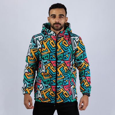 Jacket Colorful Shapes