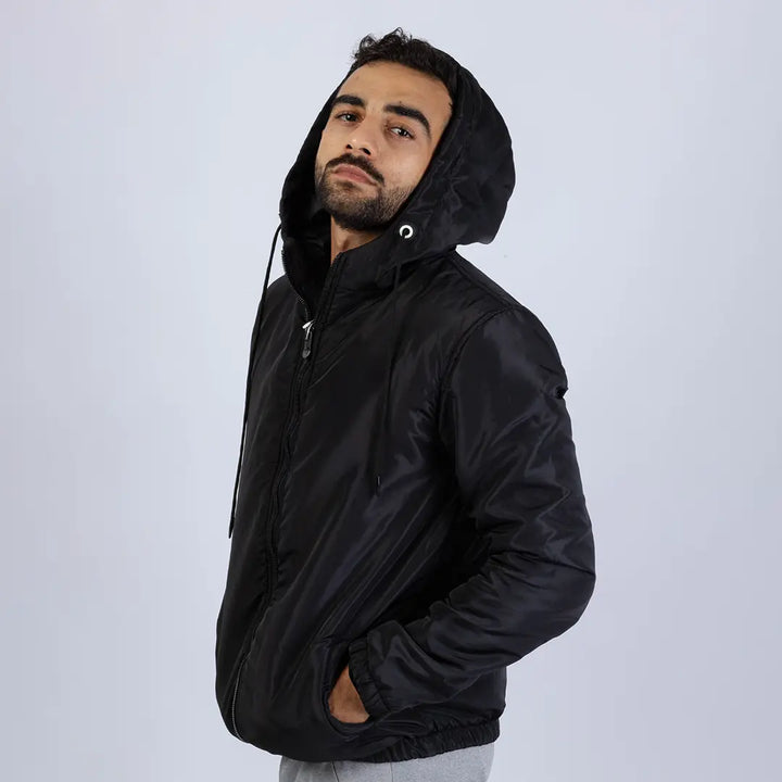 Jacket Simple Black Microbus store