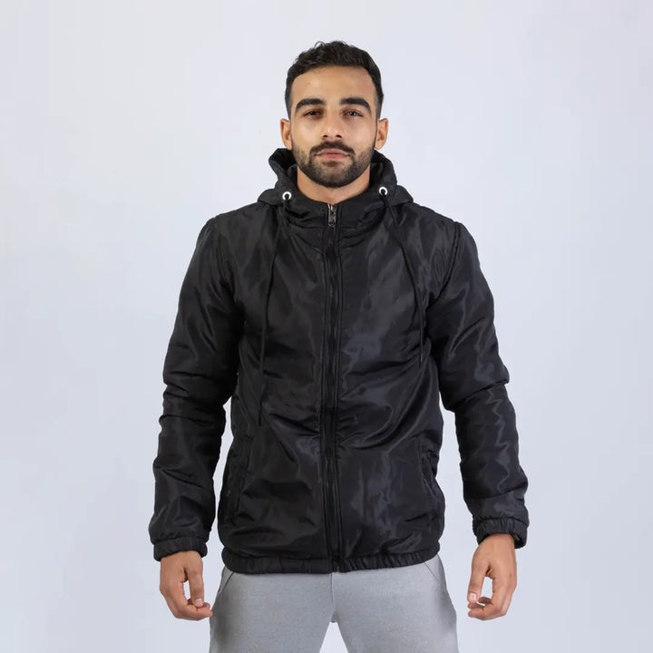 Jacket Simple Black Microbus store