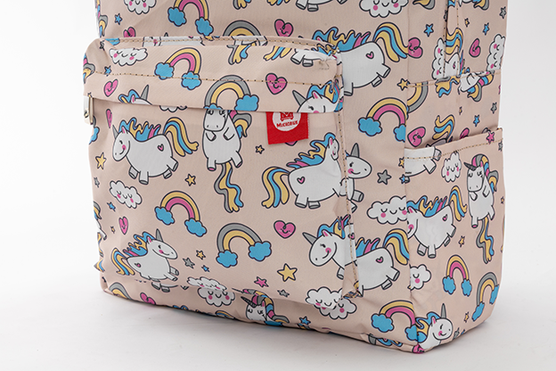 OVER-PRINTED UNICORN BAG