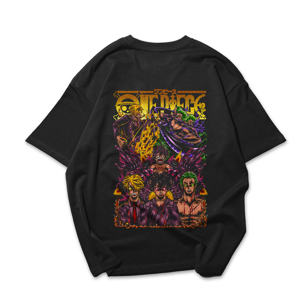 One Piece Heros 1 Oversized T-shirt