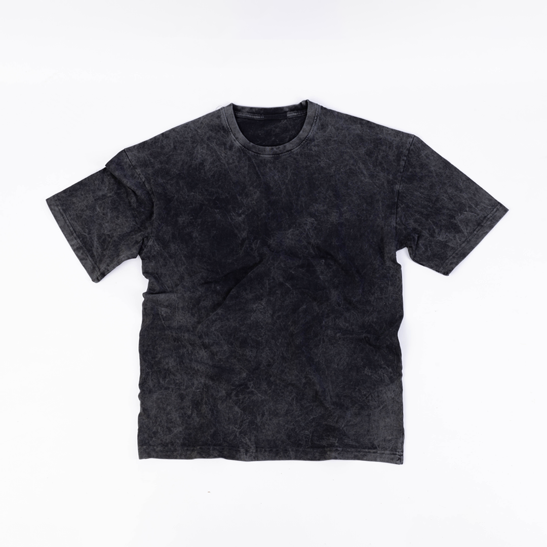 Oversized T-shirt Washed Black