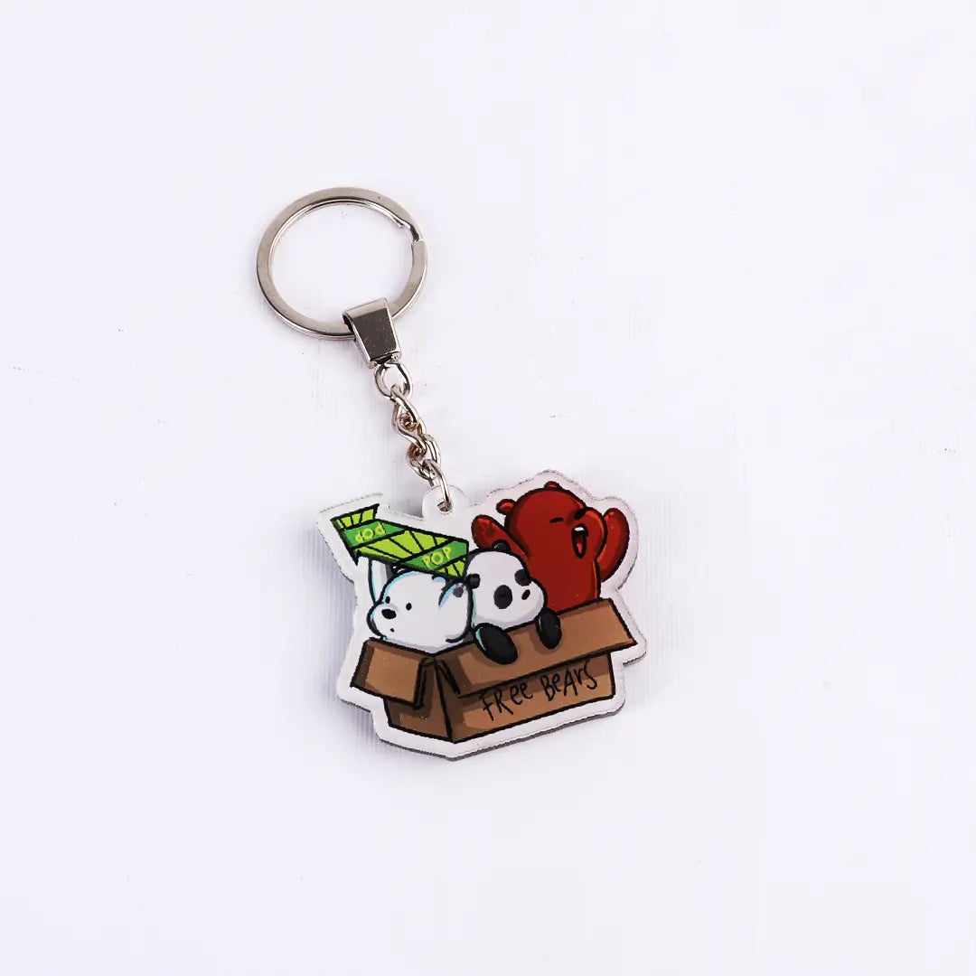 Acrylic Medal We Bare Bears [3] - Microbus store
