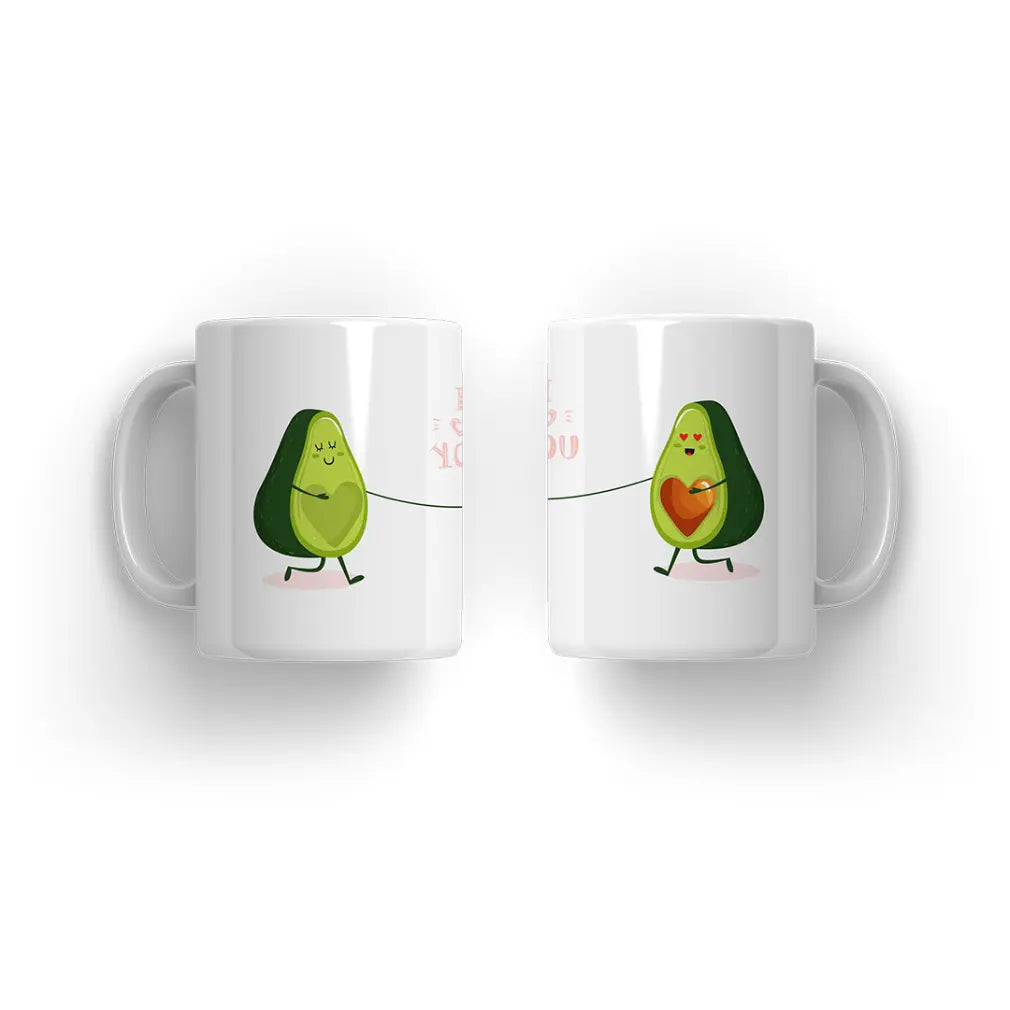 Avocado Couple Mug - Microbus store