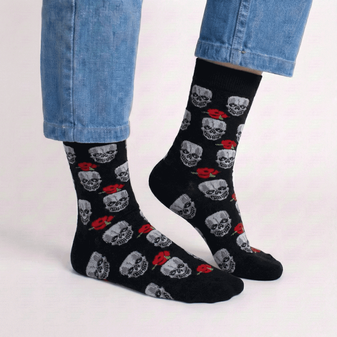 Gun and Roses Socks - Microbus store