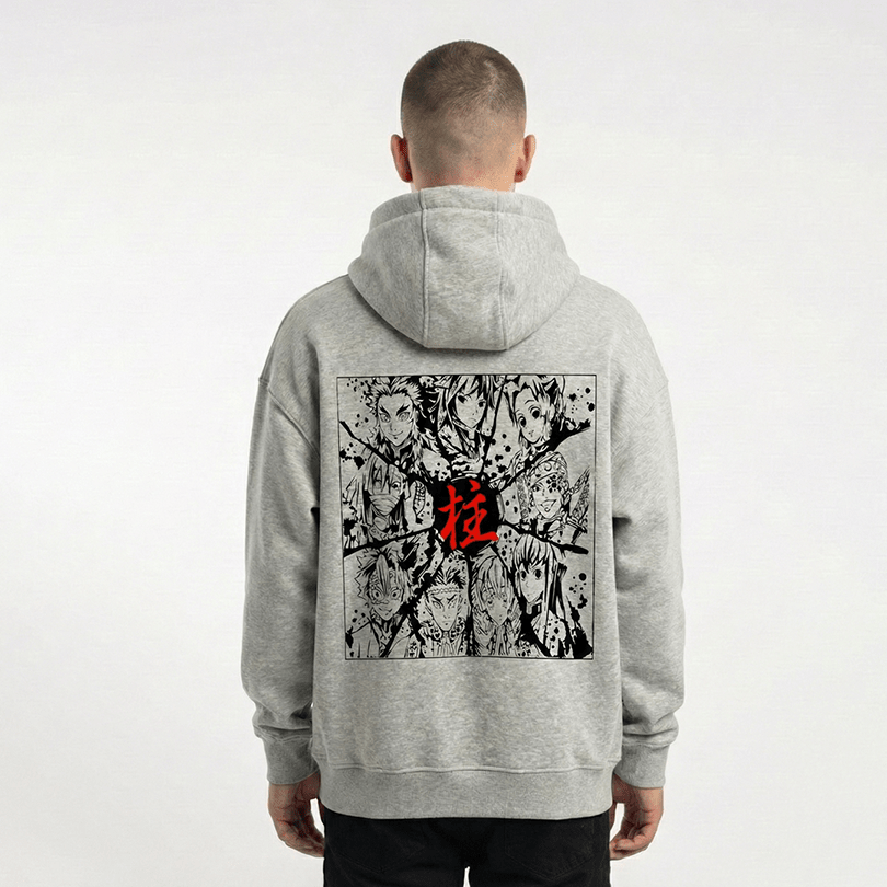 Hoodie Oversize Demon slayer lll - Microbus store