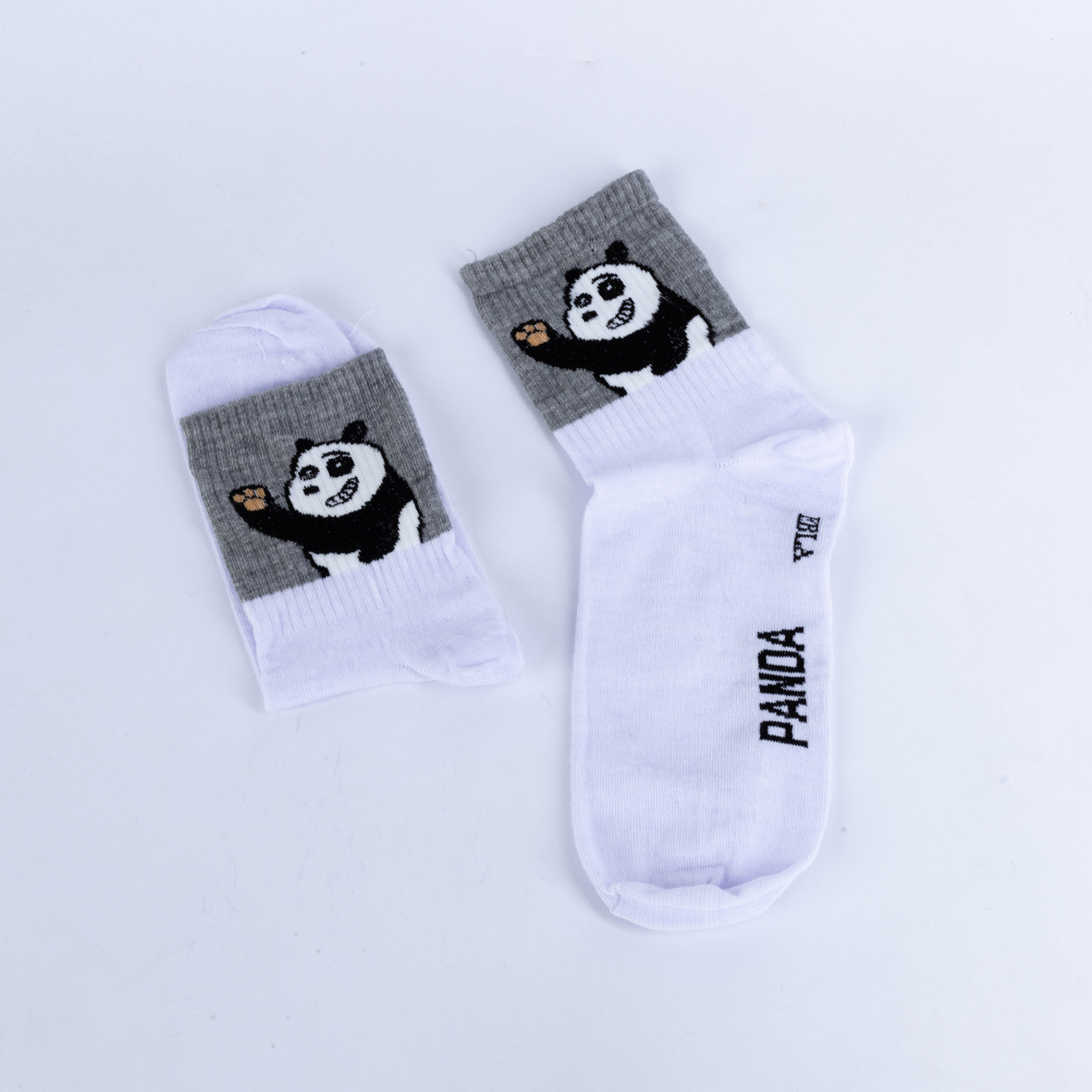 Smiley Panda Socks