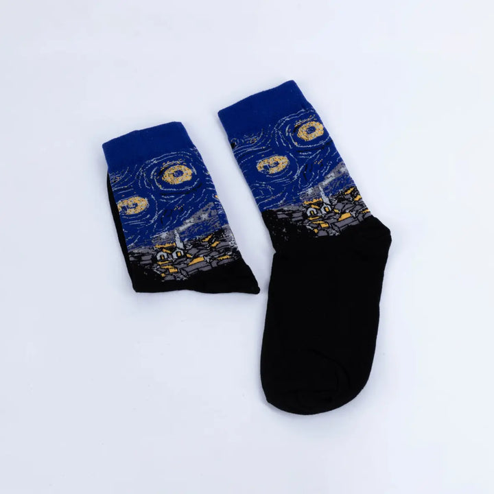 STARRY NIGHT Socks Microbus store