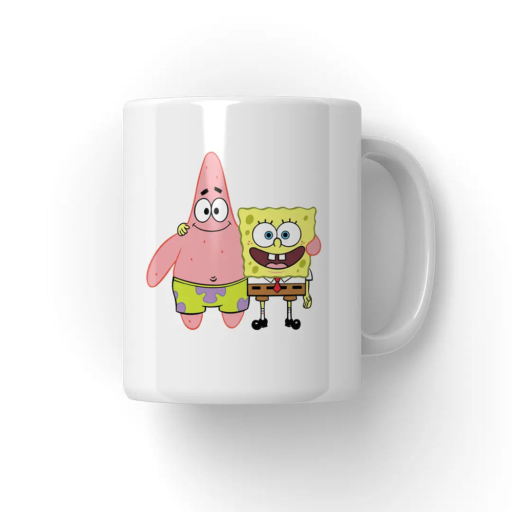 SpongeBob & Patrick Star Mug - Microbus store